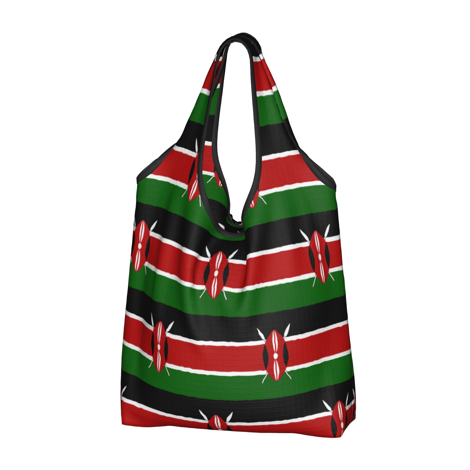 Women Bags Kenya - Tas Belanja Daur Ulang Bendera Kenya