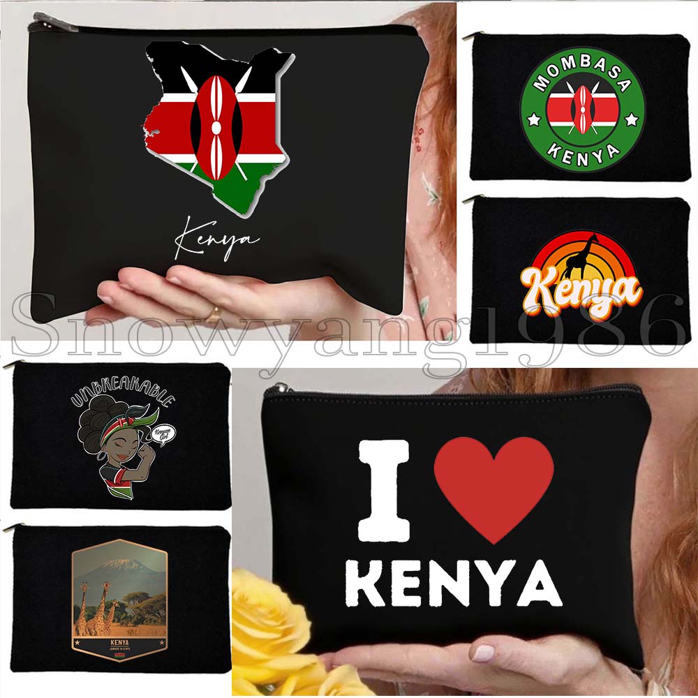 Women Bags Kenya - Tas Kosmetik Lucu Motif Lambang Negara