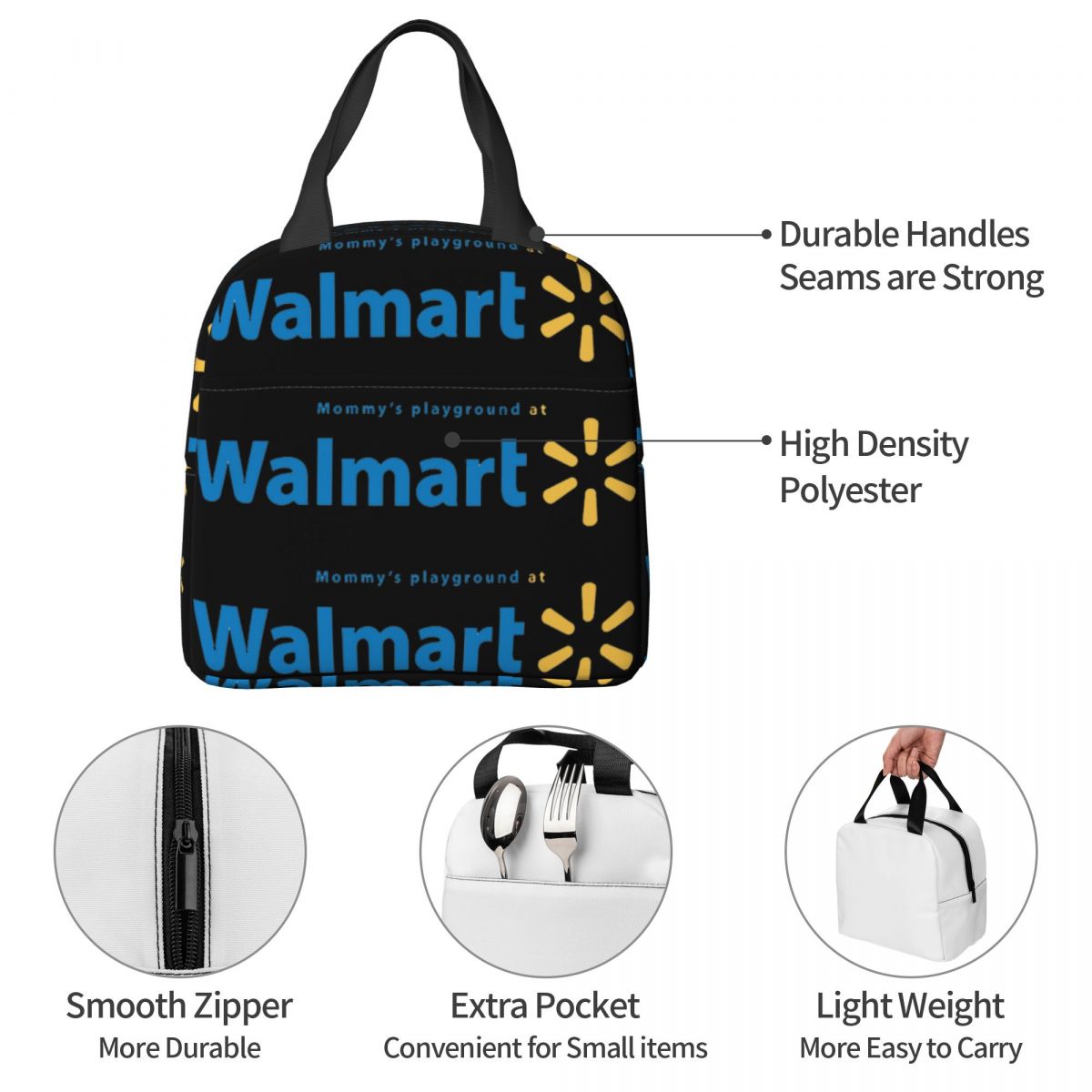 Tas Makan Siang Terisolasi Wal - Women Bags Walmart ulasan dan harga