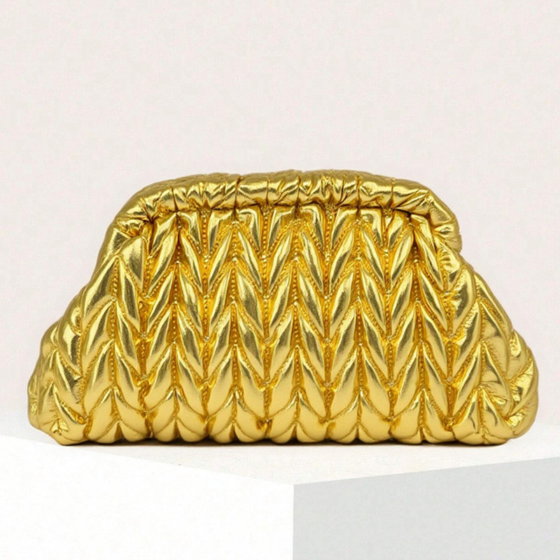 Tas Clutch Wanita Mewah Anyama - Women Bags Gold ulasan dan harga