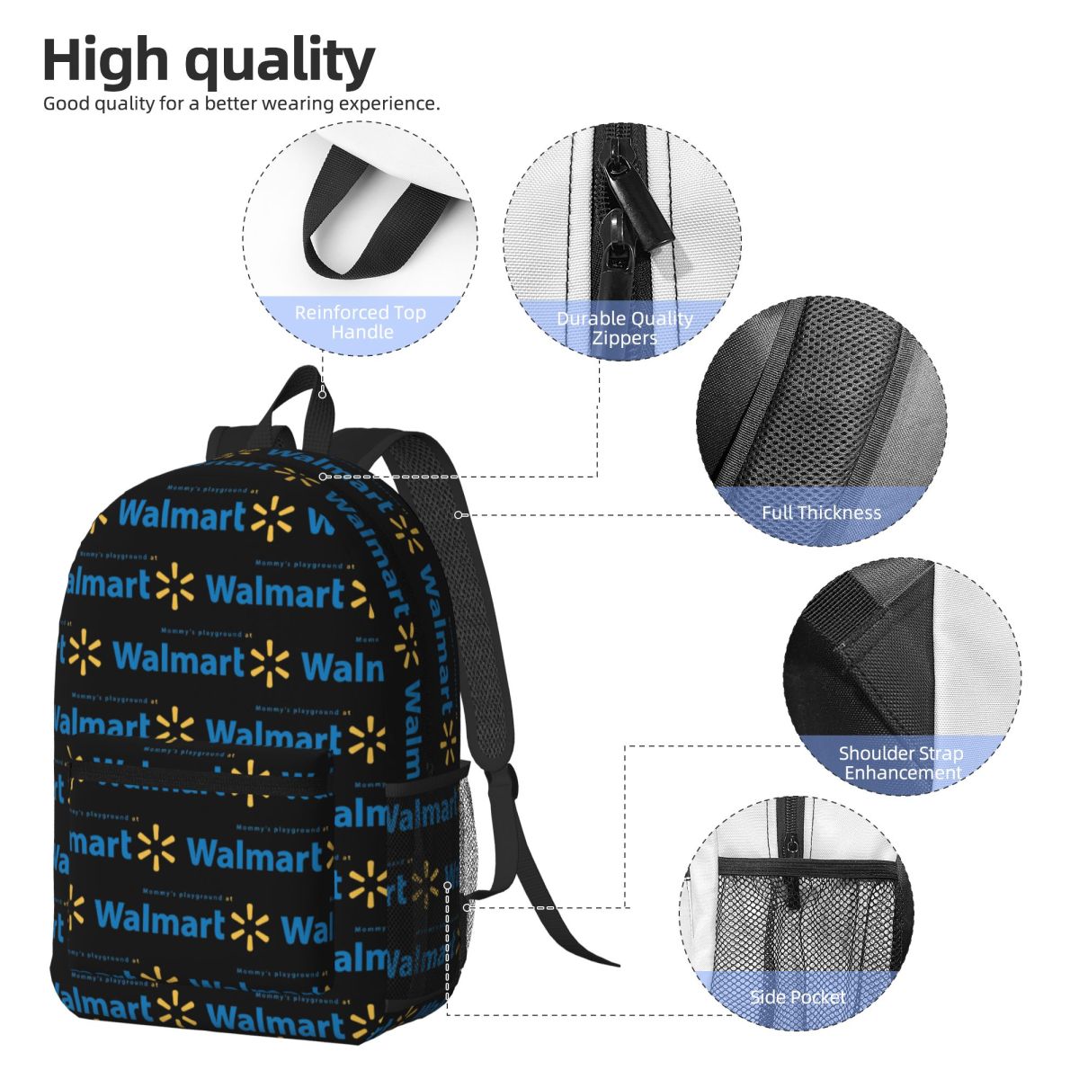 Walmart Backpack Daypack Tas B - Women Bags Walmart ulasan dan harga