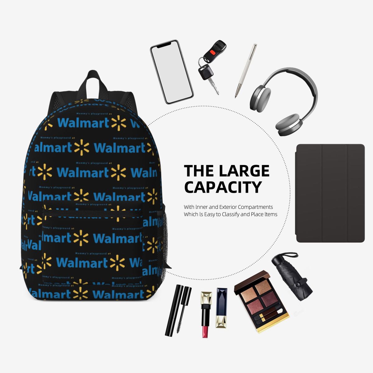 Walmart Backpack Daypack Tas B - Women Bags Walmart ulasan dan harga