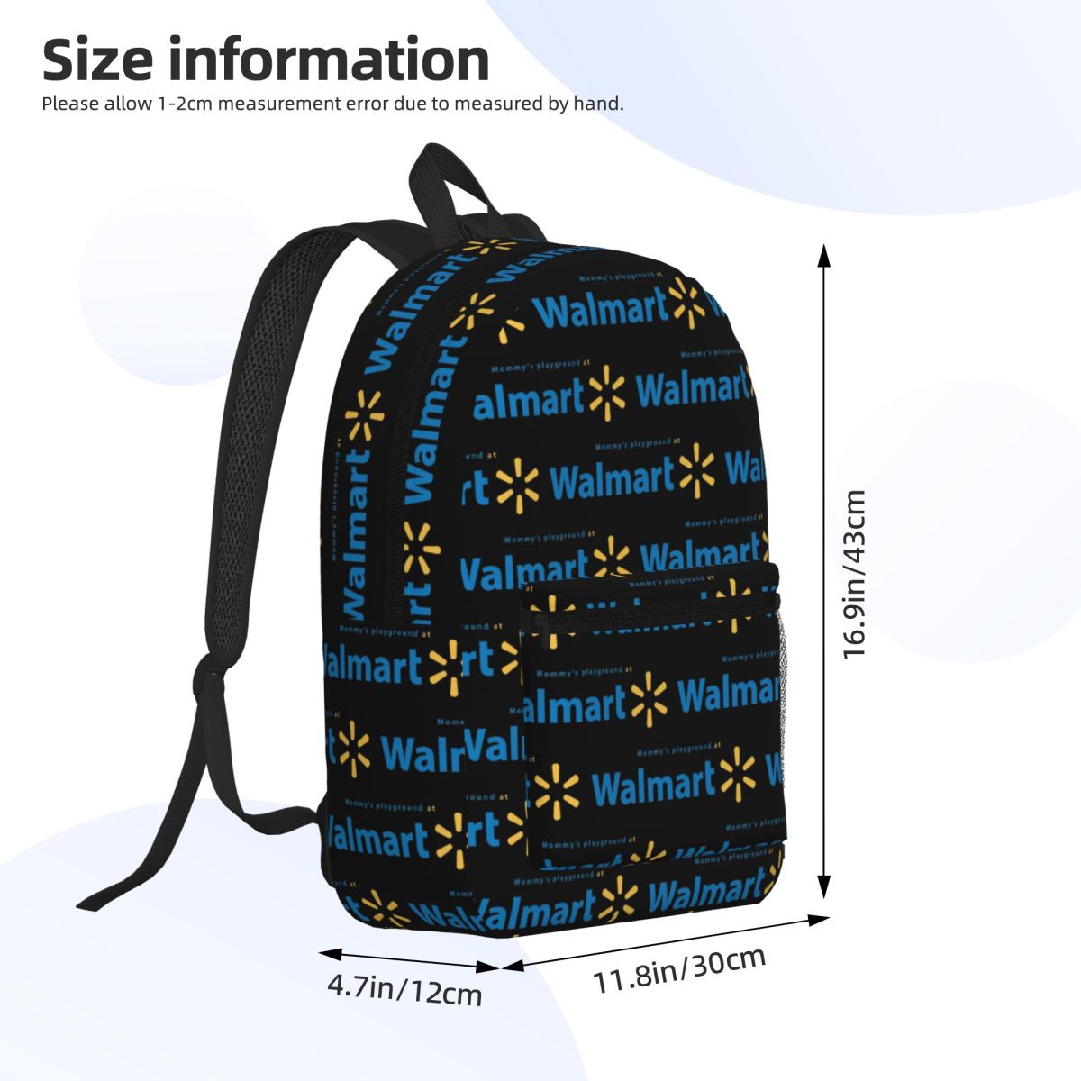 Walmart Backpack Daypack Tas B - Women Bags Walmart ulasan dan harga