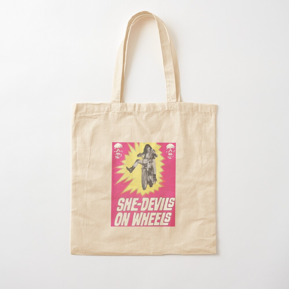 Tas Tote She-Devils on Wheels, - Women Bags On Shein ulasan dan harga