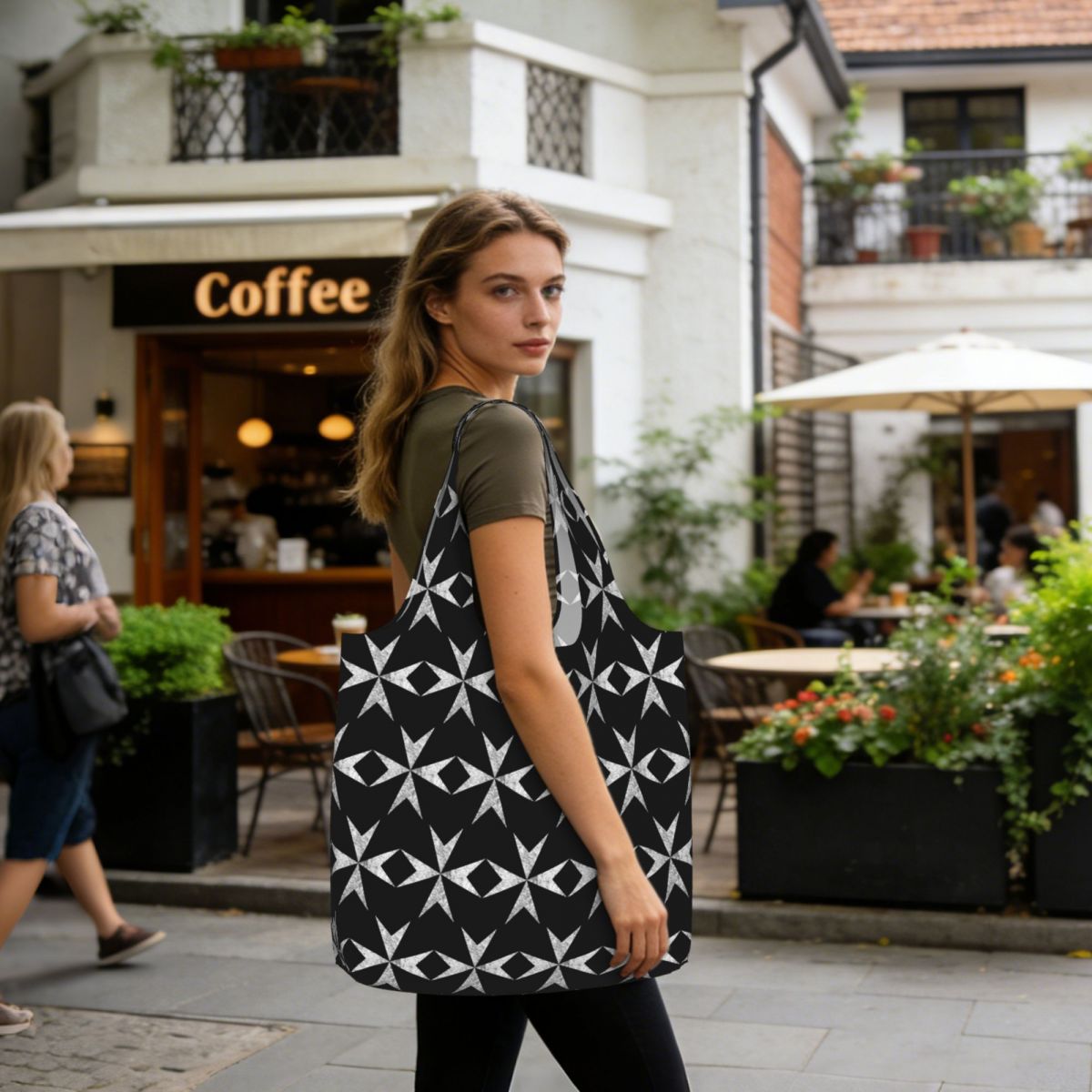 Tas Belanja Kanvas Maltese Cro - Women Bags Malta ulasan dan harga