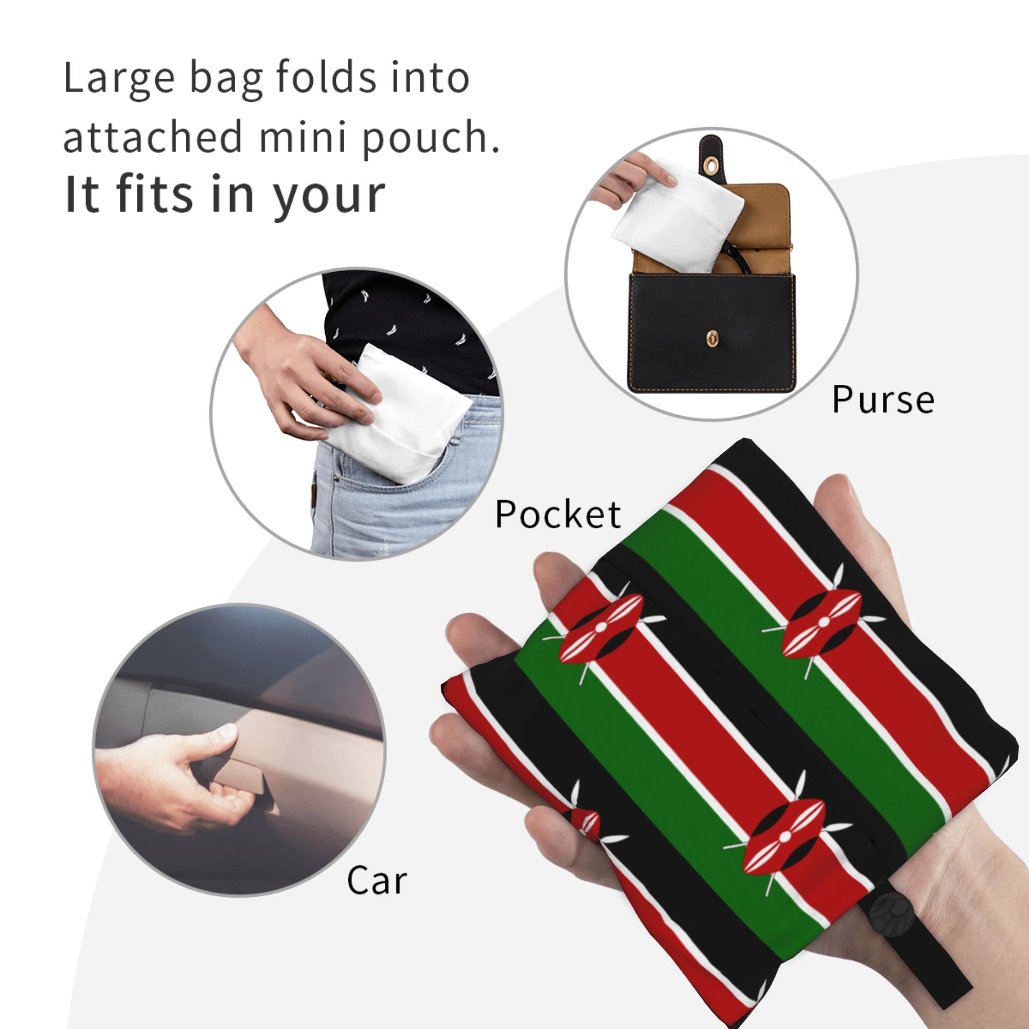 Tas Belanja Daur Ulang Bendera - Women Bags Kenya ulasan dan harga