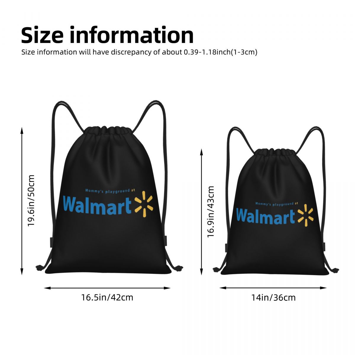 Tas Ransel Walmart Tas Serut M - Women Bags Walmart ulasan dan harga