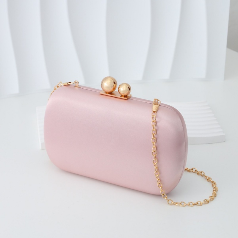 Dompet Malam Satin Sutra Elega - Women Bags Gold ulasan dan harga
